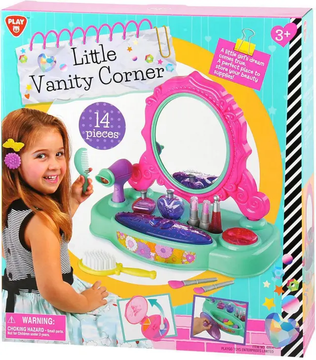 Playgo Little Vanity Corner-Τουαλέτα Ομορφιάς 14Τμχ 2