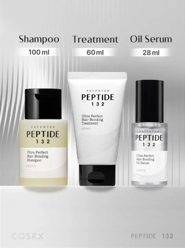 COSRX Peptide 132 Hair Bonding Mini Kit - Kit Αναδόμησης και Λάμψης Μαλλιών 3