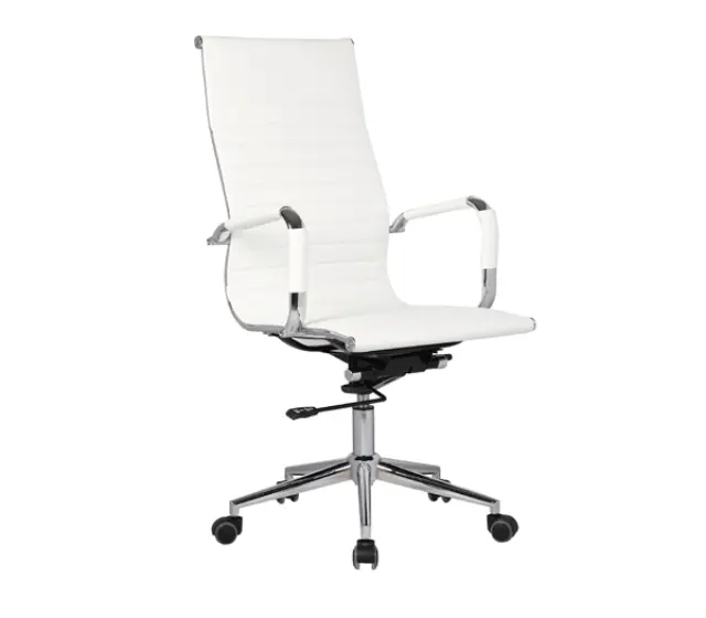 Πολυθρόνα BF3300 PU Άσπρο 55x63x108/116cm