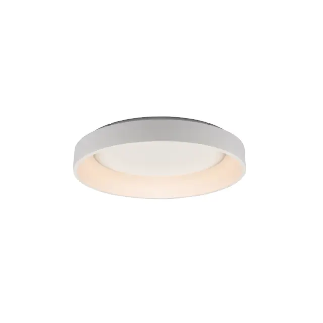 AcaLight Offer NETTO ΦΩΤΙΣΤΙΚΟ ΟΡΟΦΗΣ ΛΕΥΚΟ ΜΑΤ ΜΕΤΑΛΛΙΚΟ LED 80W 3000K 4100Lm IP20 Φ780Χ140MM