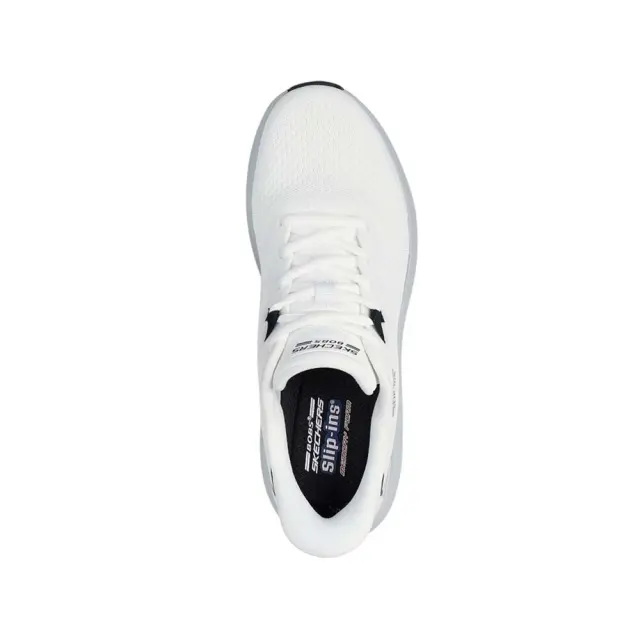 Skechers Men's Bobs Skillz Slip-Ins. Άσπρο - Γκρι 118431-WGY (Skechers) 3