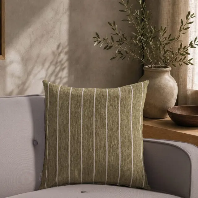 Μαξιλαροθήκη Macon 15 Sage Green TEORAN 30x50cm με γέμιση