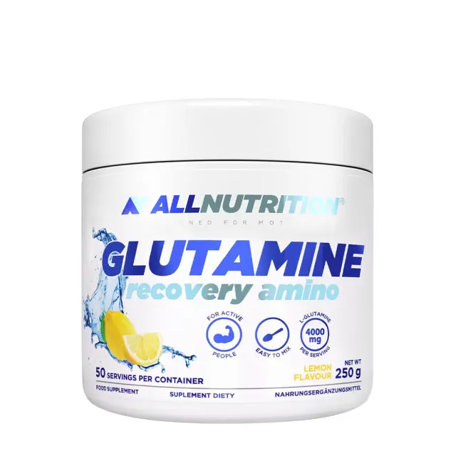 ALLNUTRITION Glutamine Recovery Amino Lemon, 250 g