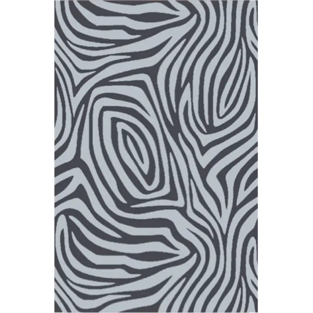 Πετσέτα Θαλάσσης 86x160 580gsm Melinen Zebra Dark Grey 100% βαμβακερό 2