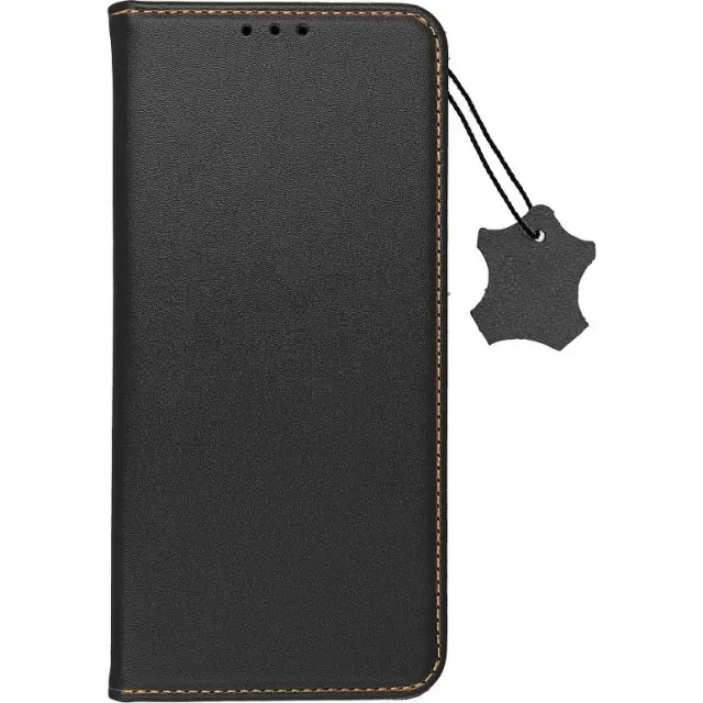 Θήκη Forcell Smart Pro Leather Book Δερμάτινο Μαύρο (iPhone 13 Pro)