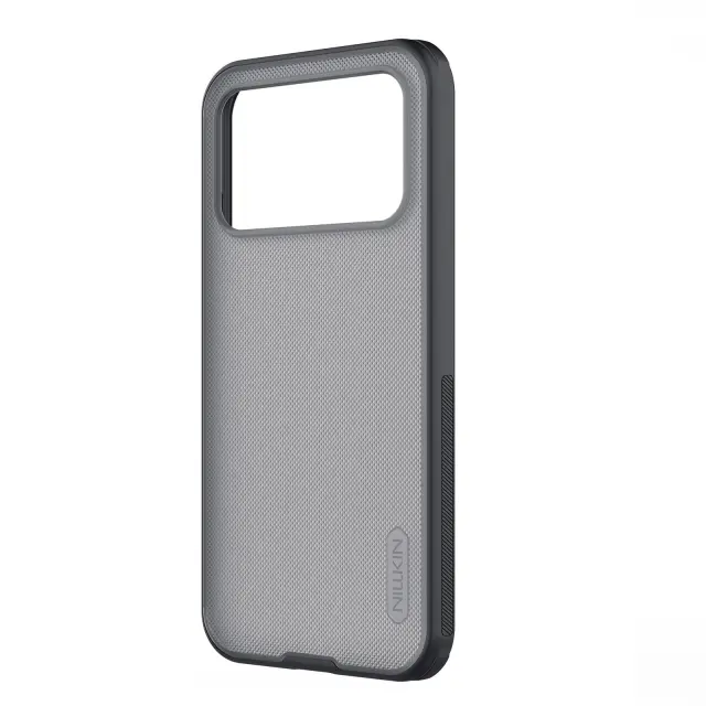 Nillkin Super Frosted PRO Back Cover for Poco F8 Ultra Transparent Black 2