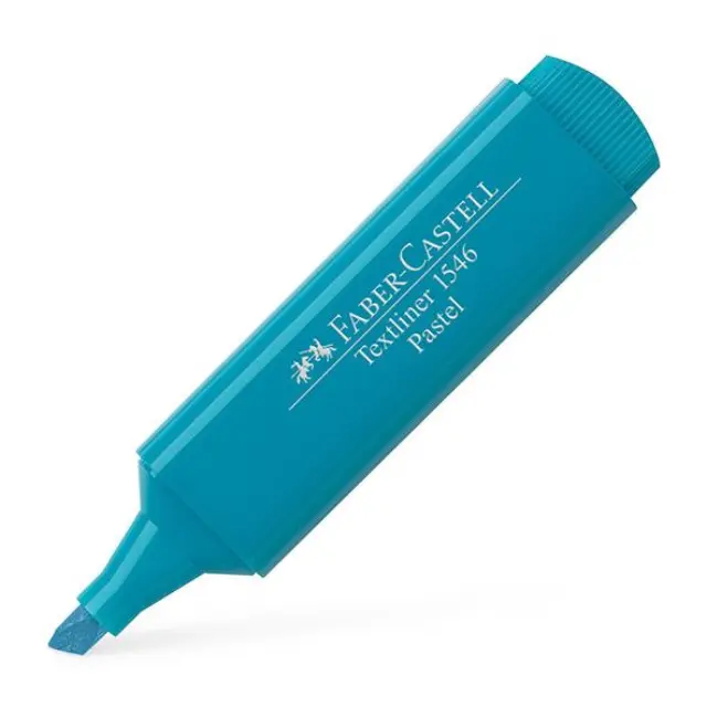 Μαρκαδόρος Υπογράμμισης Faber Castell 1546 Παστέλ Πετρόλ 154658