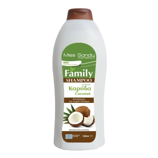 Miss Sandy Σαμπουάν Με Καρύδα 1000ml