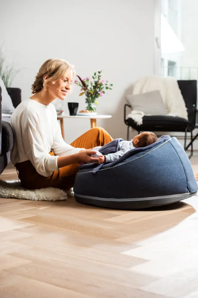 DOOMOO SEAT N SWING BLUE 3