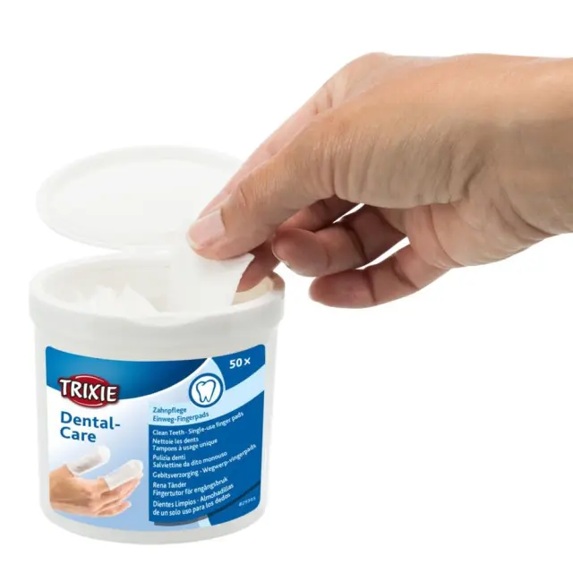TRIXIE Dental-Care Teeth cleaning wipes - 50 pcs. 2