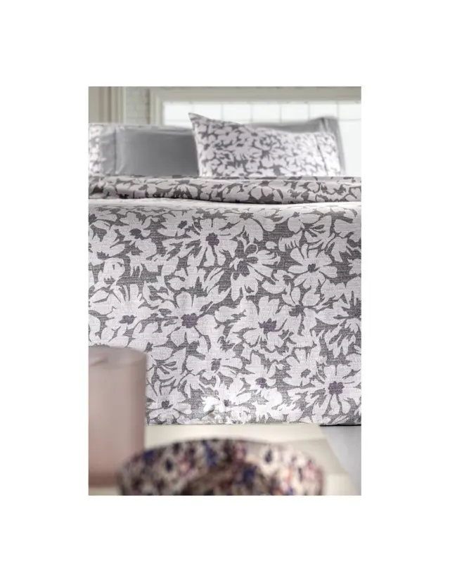 Σετ Σεντόνια Φανελένια Μονά 3 Τεμαχίων Guy Laroche Martin Grey 170x265 2