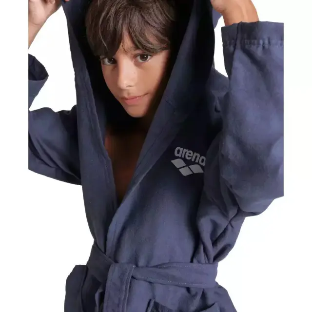 Arena Unisex Kids Zeal Bathrobe Μπλε Σκούρο 009042-710 (Arena) - 12 Years 2
