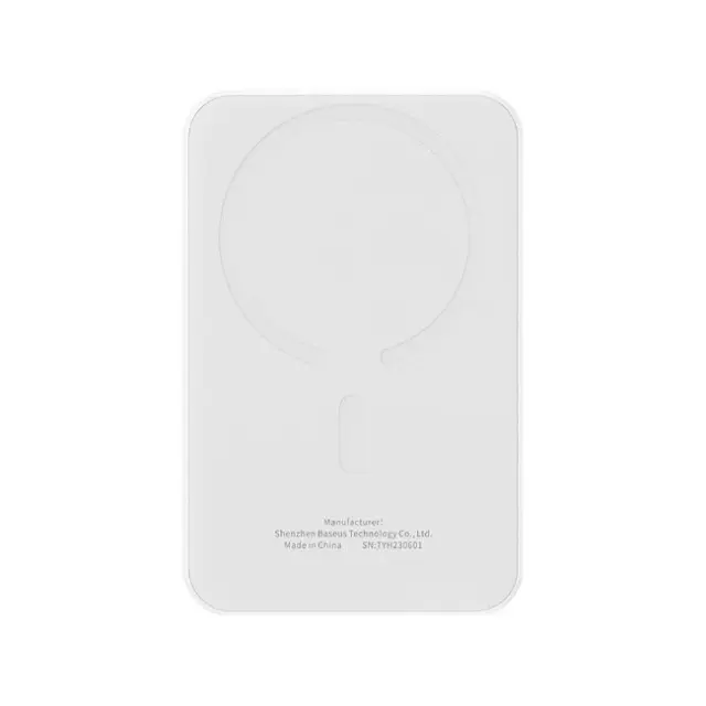Baseus Magnetic Mini Powerbank 5000mAh 20W (white) (P10022107223-00) (BASP10022107223-00)