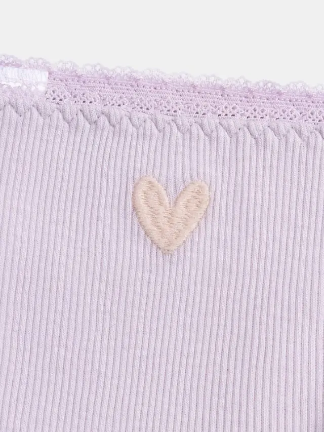 Παιδικό Σετ Εσωρούχων για Κορίτσια Sweet Hearts ΛΕΥΚΟ 3