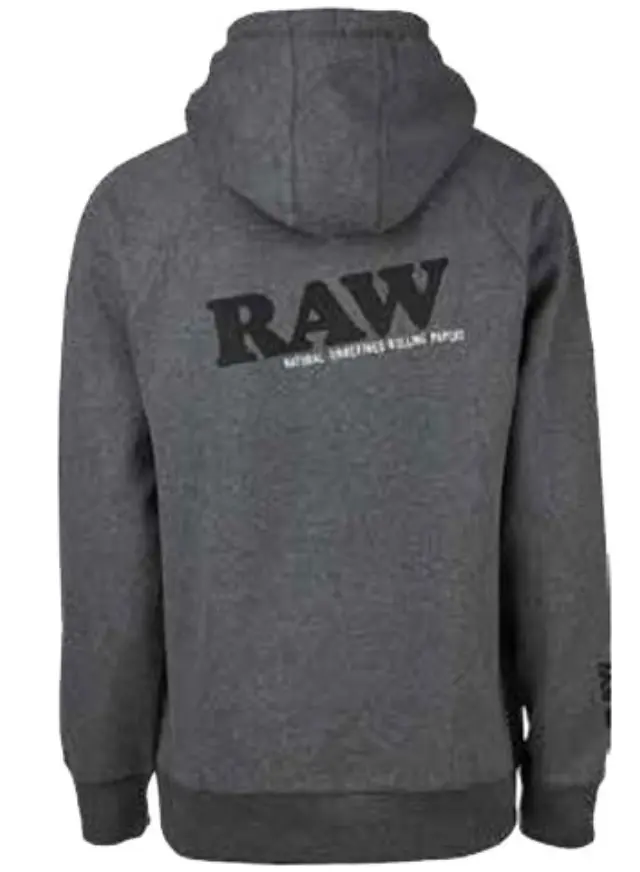 RAWthentic Φούτερ Original Hoodie Grey «Raw Edition» - Γκρι - Medium 3