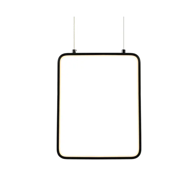 AcaLight Offer Κρεμαστό Φωτιστικό LED ACA Netto V30LEDP26BK Μαύρο Ματ 15W 3000K 1390lm