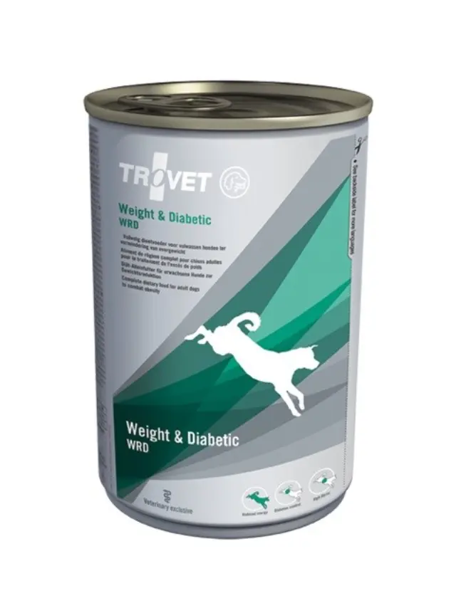 TROVET Weight & Diabetic WRD with chicken - Wet dog food - 400 g