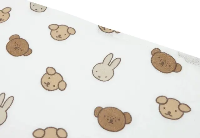 Σετ 3 Μουσελίνες Miffy And Friends (70x70cm) – Jollein 3