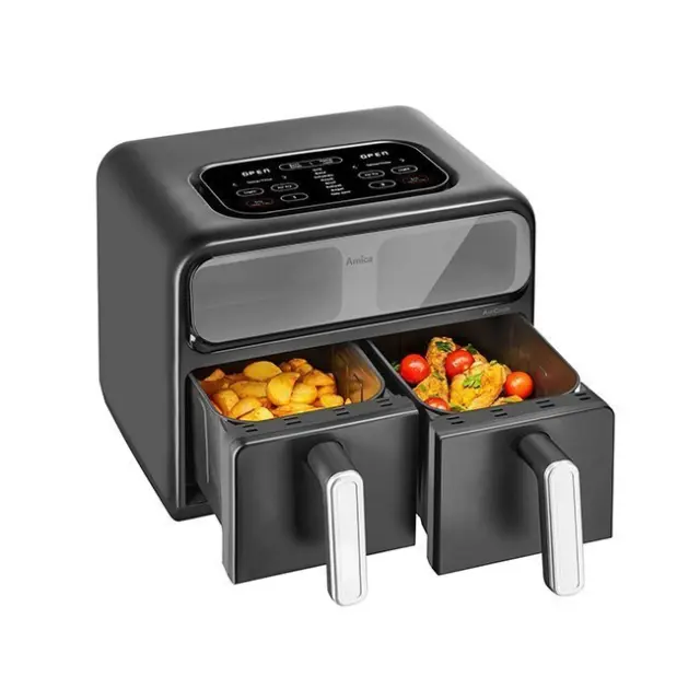 Amica Air Fryer 2400W 8L Black (AFM7020) 2