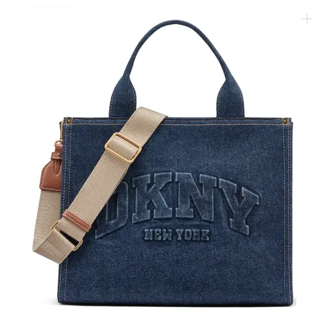 Γυναικεία Τσάντα Χειρός/Ώμου DKNY Hadlee Md Tote R62AYR57-GF6 Μπλε Τζιν Μπλε - One Size