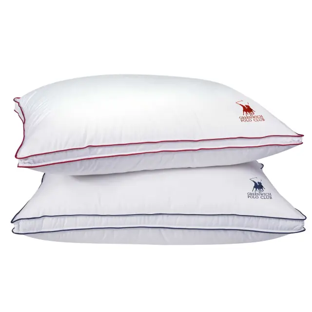 Μαξιλάρι Yπνου 50Χ70 Μέτριο Greenwich Polo Club Silk Touch 2345 100% βαμβακερό 3