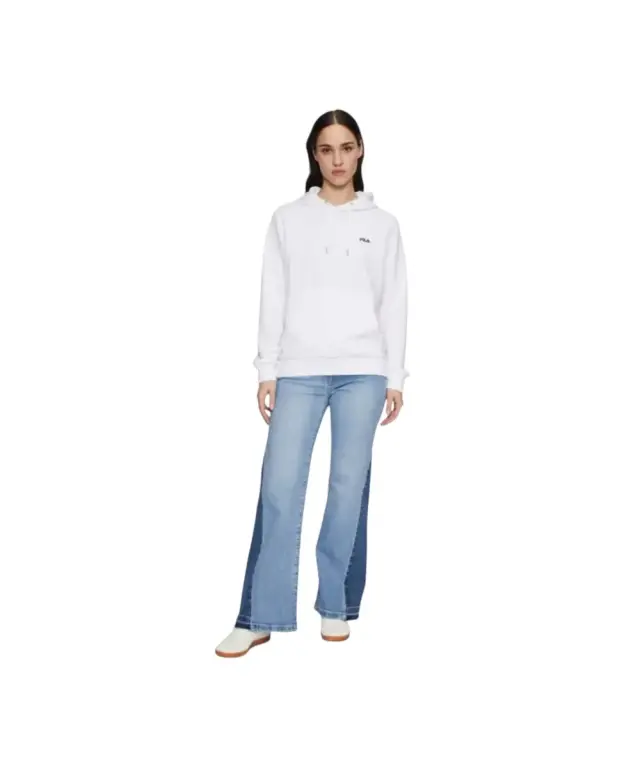 Fila - Γυναικεία Μπλούζα Με Κουκούλα Lierna FAW1054-10001 Λευκό 3