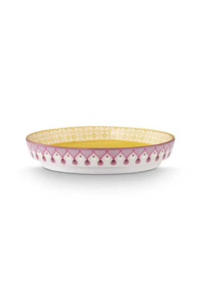 PIP STUDIO - ΠΟΡΣΕΛΑΝΙΝΟ ΠΙΑΤΑΚΙ ΣΟΥΒΕΡ LILY & LOTUS YELLOW 9cm - One size 2