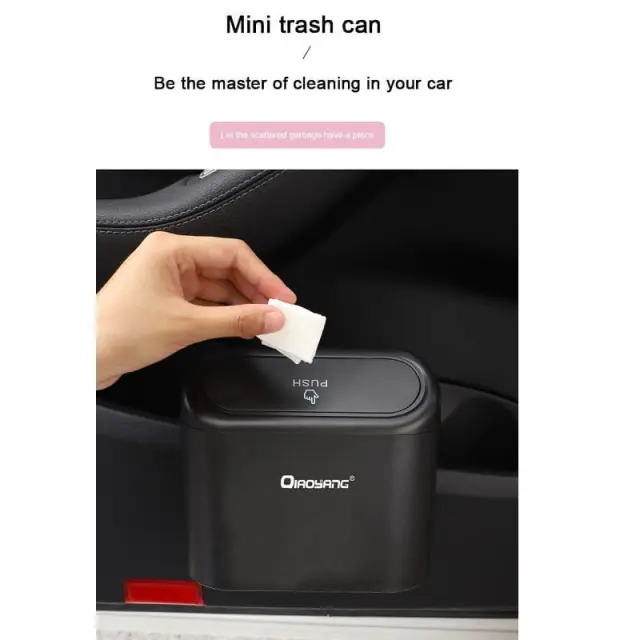 QIAOYANG κάδος αποριμμάτων αυτοκινήτου - QIAOYANG Car trash can 400066 3
