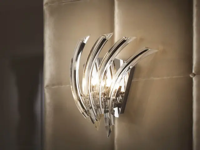ELOISE WALL LAMP 2L φωτιστικό απλίκα Χρώμιο