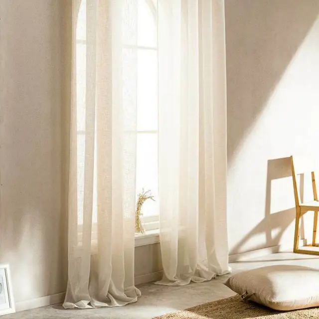 ΚΟΥΡΤΙΝΑ ΜΕ ΤΡΟΥΚΣ 140X 280CM GOFIS HOME COMBE Λινή 502/ 06