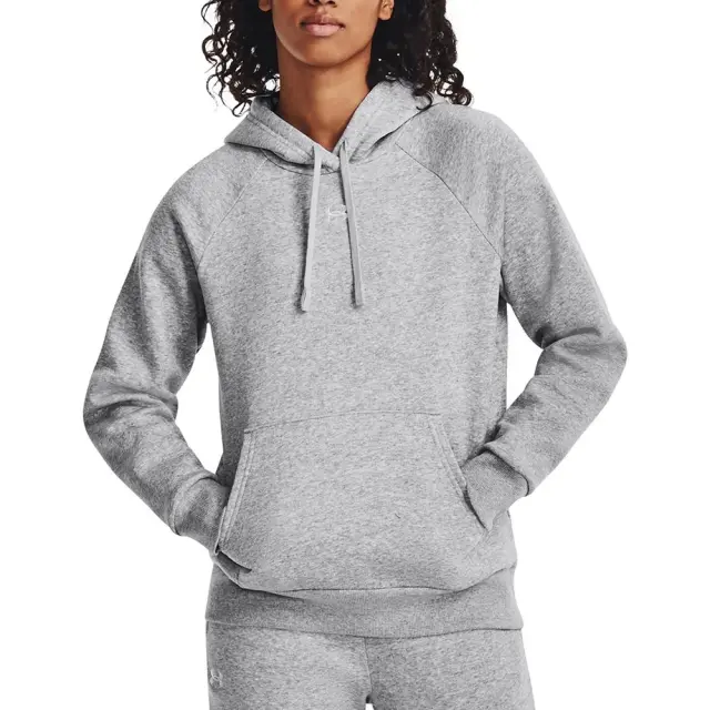 Under Armour Rival Fleece Hoodie (1379500-013) - Γκρί