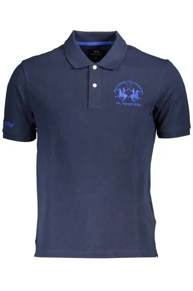 T-Shirt La Martina XMP310-PK031-07017 Σκούρο Μπλε - XL