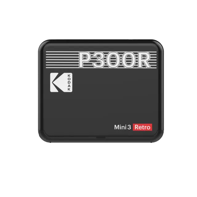 Kodak Mini P300 Retro Θερμικός Εκτυπωτής Black