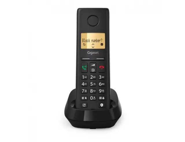 Ασύρματο Τηλέφωνο Gigaset Pure 200 S30852-H3106-T101 - Black S30852-H3106-T101