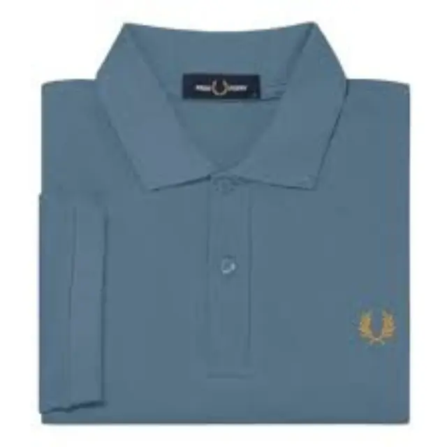 FRED PERRY M6000 TWIN TIPPED ΑΝΔΡΙΚΟ ΠΟΛΟ BLUE 3