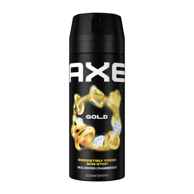 Axe Gold Deo Spray Αποσμητικό Σπρέι 150ml