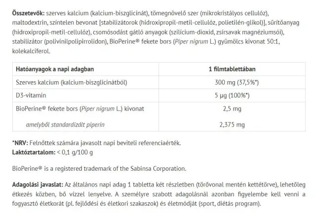 Natur Tanya Calcium Bisglycinate 2