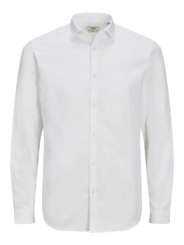 JPRBLACARDIFF SHIRT L/S NOOS White