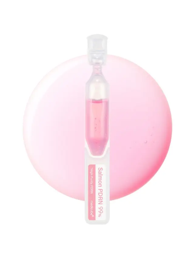Medicube PDRN Pink One Day Serum 1.ml x10pcs - Oροί εμπλουτισμένοι με PDRN σολομού σε συγκέντρωση 99% για ενίσχυση της ελαστικότητας και της φωτεινότητας. 2