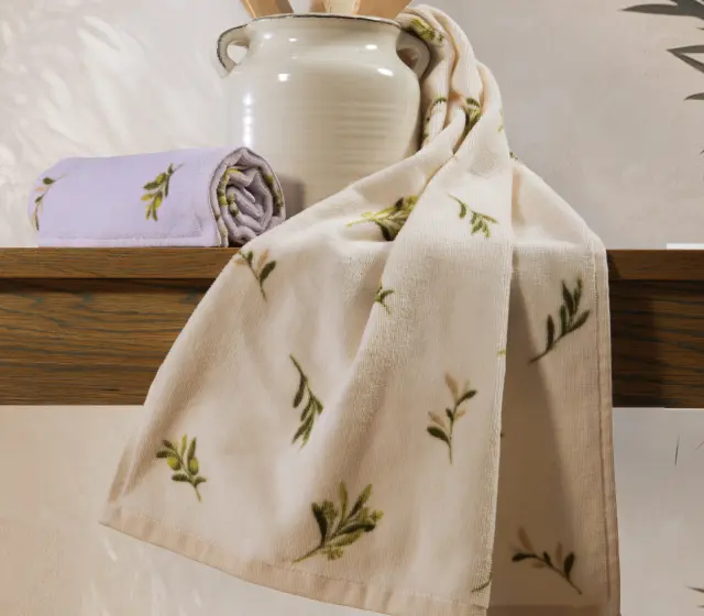 NEF-NEF ΠΟΤΗΡΟΠΑΝΟ ΒΕΛΟΥΤΕ OLIVE 40Χ60 NEF-NEF HOMEWARE, 100% BAMBAKI - LILAC (037220) 2