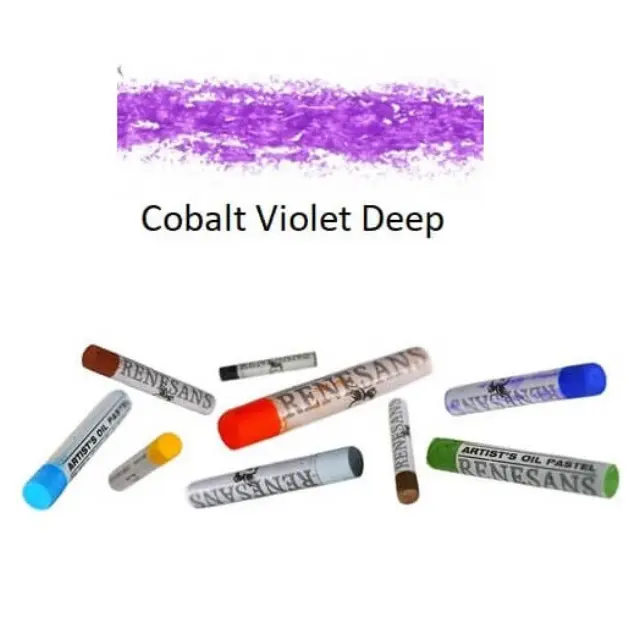 Λαδοπαστέλ oil pastel fine Renesans - Cobalt Violet Deep