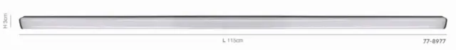 Ράγα Φωτισμού Magnetic Flex Μαύρο Ματ 115x3x2,33εκ. 2