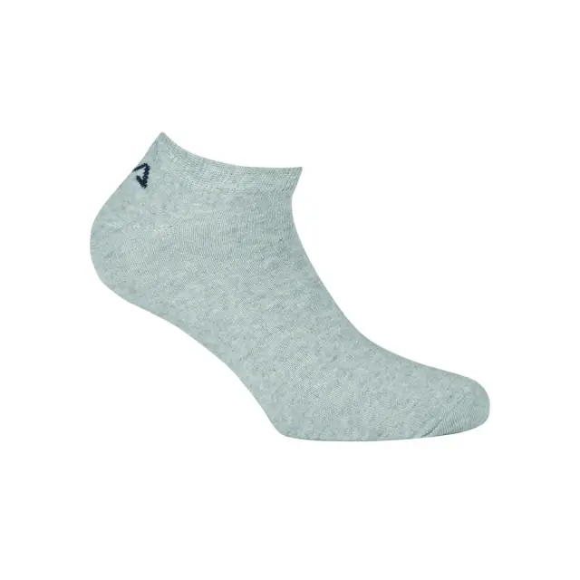 FILA Unisex Κάλτσες Σουμπά Invisible Plain - 3 Ζεύγη, Χρώμα Μαύρο-Λευκό-Γκρι 3