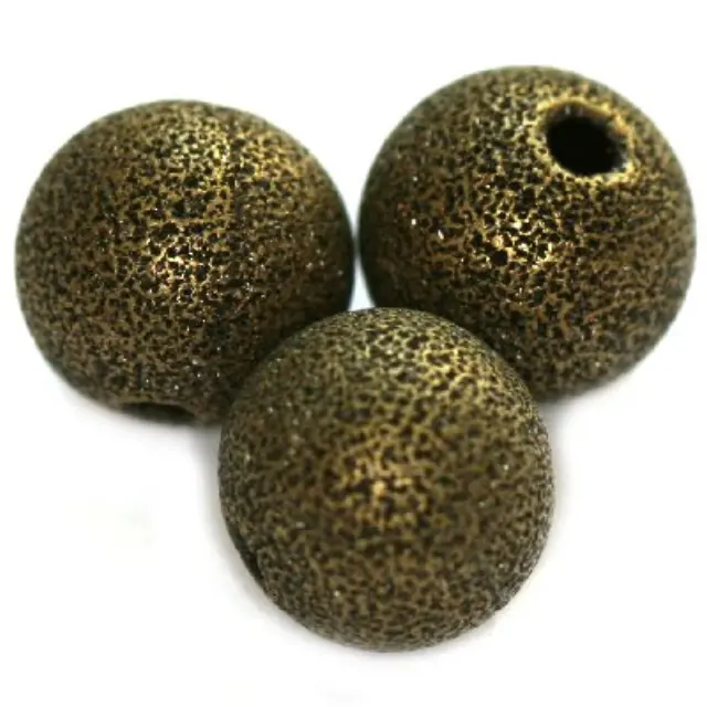 Χάντρα Antique απο Μέταλλο Ø10mm - 10τεμ