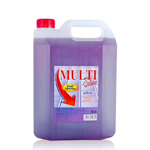 Υγρό Γενικού Καθαρισμού Solero Multi Λεβάντα 4lt