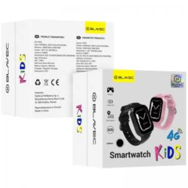 Smartwatch Blavec K-02 με GPS για Παιδιά Ροζ N71046 3