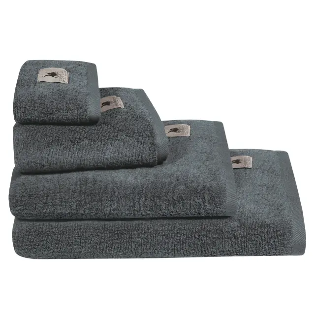 Πετσέτα Προσώπου 50Χ90 460gsm Cozy Greenwich Polo Club 3154 Γκρι