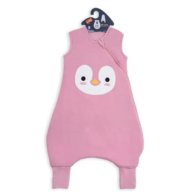 Υπνόσακος BabyBliss Χειμωνιάτικος Με Ποδαράκια 2.5tog "Penguin Pink" 3-5 ετών BLISS-JMP-0006