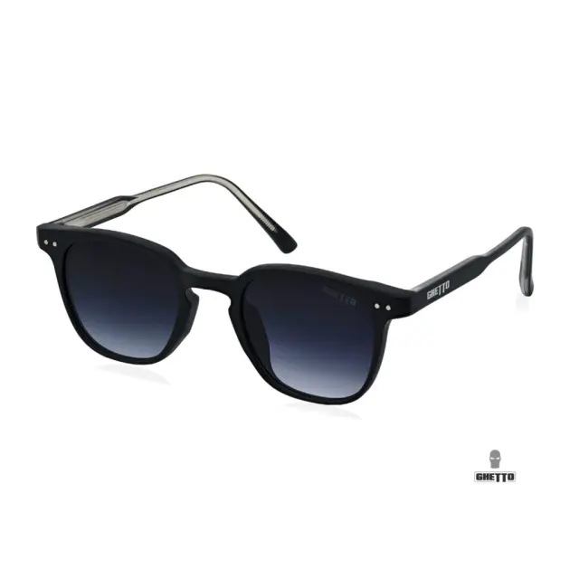 Ghetto Pantos Sunglasses Black Frame Unisex