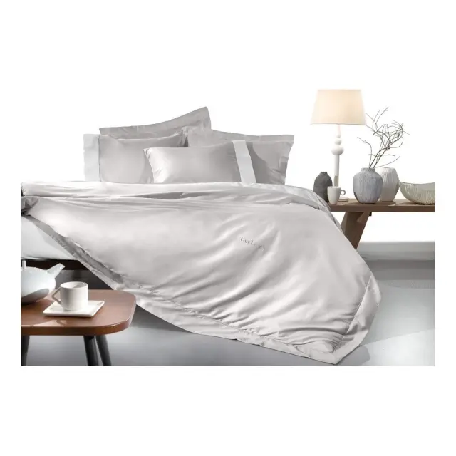 Σεντόνι King Size Guy Laroche Silky Silver 270x280
